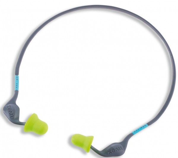 uvex 2125372 xact-band temple hearing protection with sound blocker