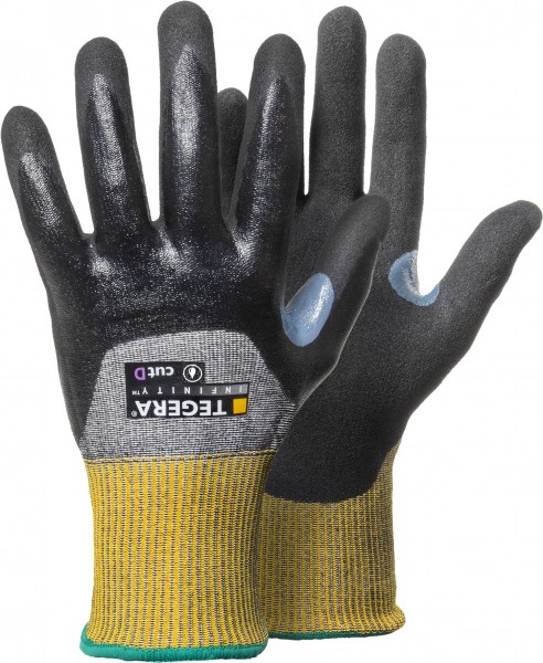 ejendals Tegera 8808 Infinity cut-resistant gloves with PU nitrile coating