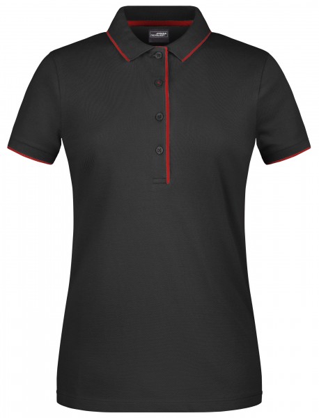 James & Nicholson JN727 Ladies Polo Stripe in 10 Colours