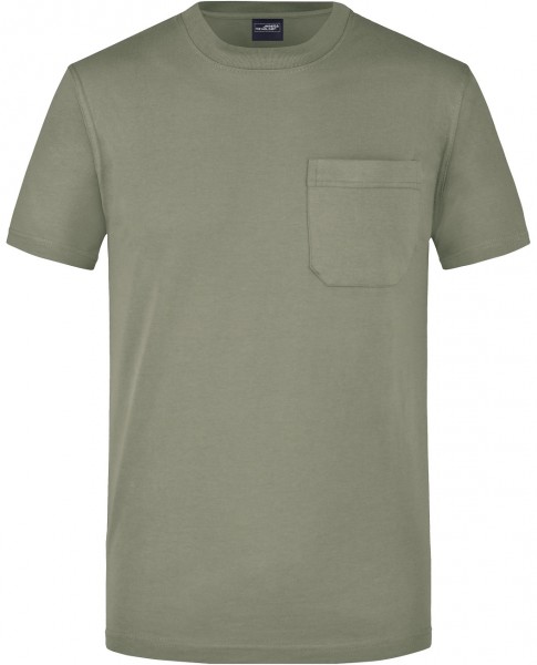 James & Nicholson JN920 Men´s Pocket T-Shirt in 10 Colors