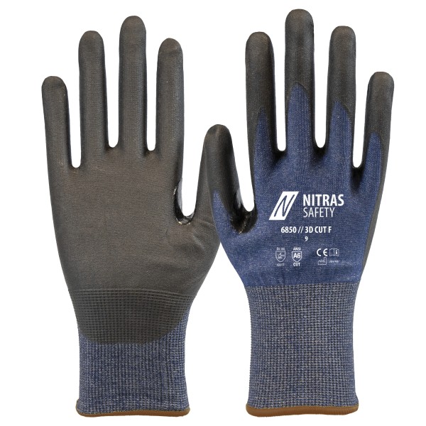 Nitras 6850 NITRAS 3D CUT F cut protection gloves