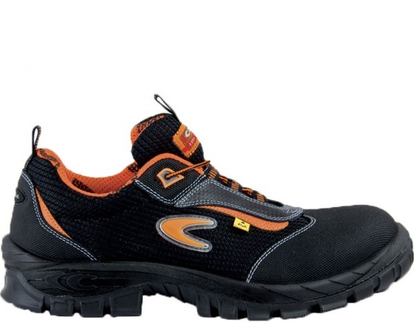 COFRA low shoes AEGIR S1 P ESD SRC black-orange