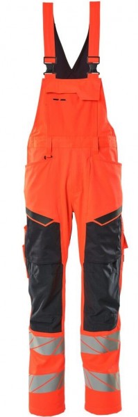 Mascot ACCELERATE SAFE 19569-236 High visibility dungarees with knee pockets