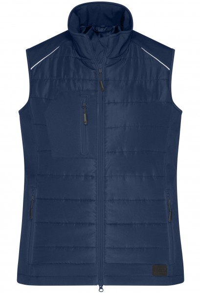 James & Nicholson JN1821 ladies hybrid vest in 5 colors