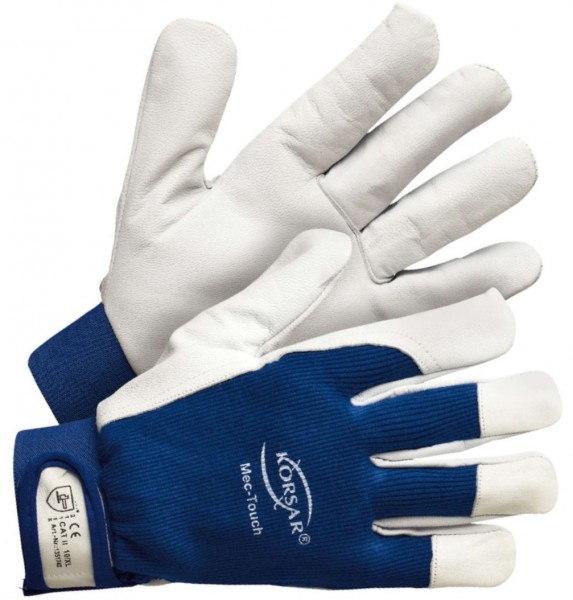 Korsar Mec-Touch goat nappa leather protective gloves