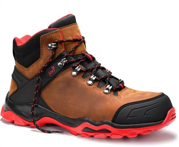Jori Powerful brown Mid 16621 laced boots S3 brown-black
