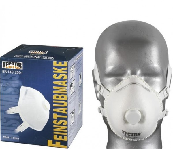 Tector 4238 P3 / V D Dolomite fine dust mask FFP3 D