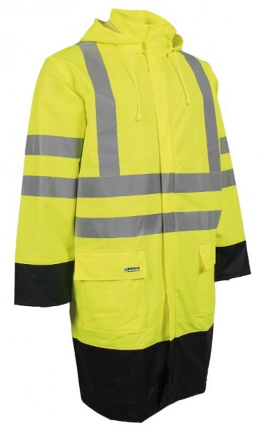 Lyngsøe LR8030 high visibility rain parka PU