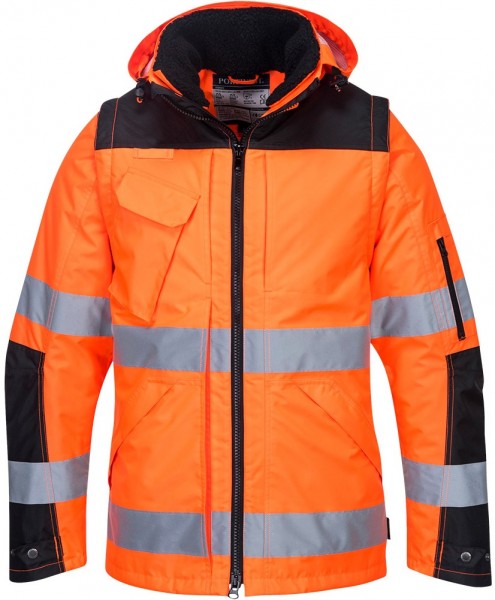 Portwest C469 Hi-Vis Pro 3-in-1 warning jacket