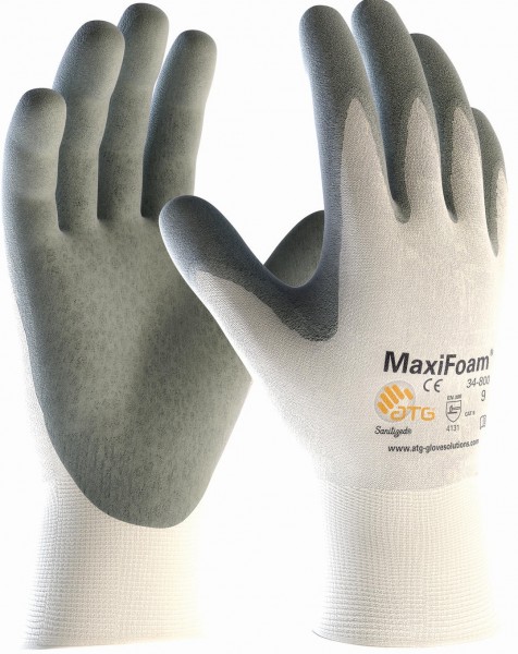 ATG MaxiFoam 34-800 Nitrile-coated excellente Abriebfestigkeit