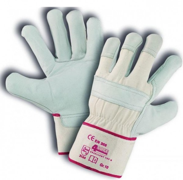 4Safe HTMK Excellent Top N cow grain leather gloves
