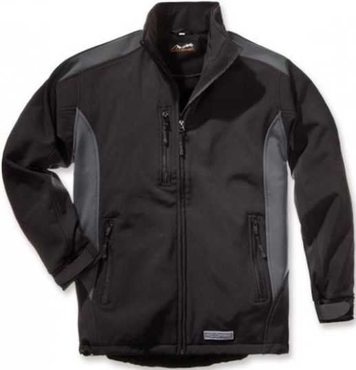 Scheibler HD Concept Softshell Jacket Fit black-grey