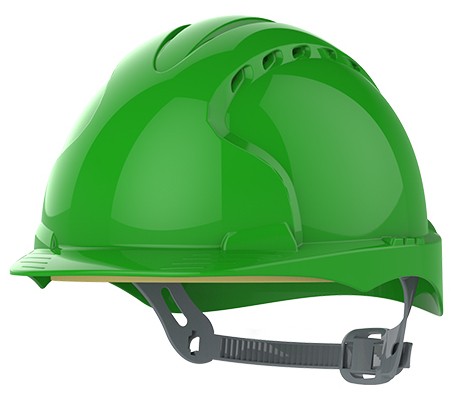 JSP EVO 3 safety helmet with slide fastener Risk 4 ventilated