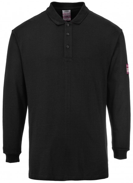 Portwest Modaflame FR10 Flame retardant antistatic long sleeve polo shirt