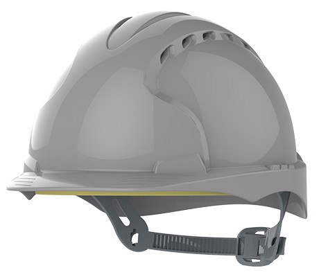 JSP EVO 3 safety helmet with slide fastener Risk 4 ventilated