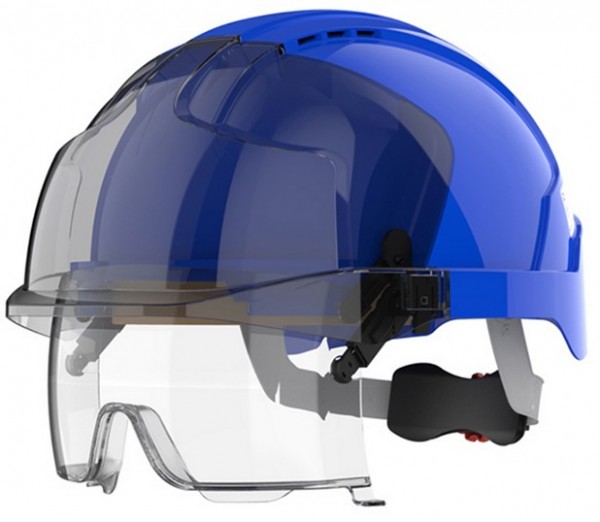 JSP AMB170 EVO VISTAlens ventilated with microshade and rotating wheel lock