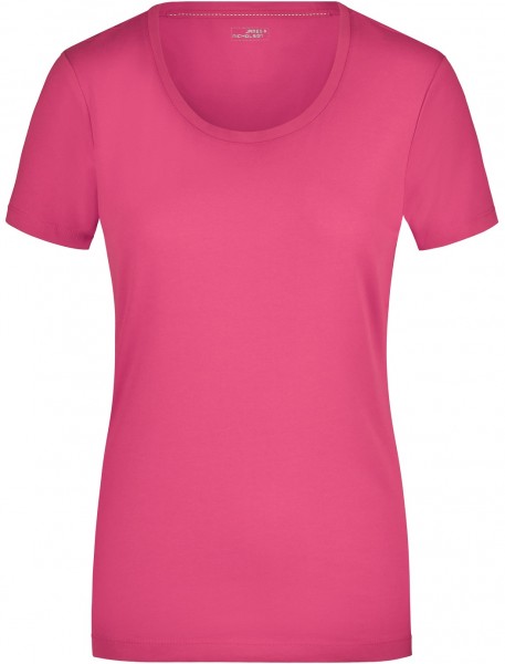 James & Nicholson JN926 Ladies Stretch Round T-Shirt in 9 Colors