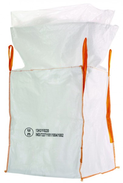 Tector 84747 UN-hazardous goods big bag 90 x 90 x 110 cm with skirt and inliner