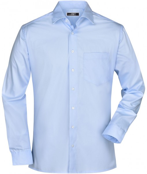 James & Nicholson JN606 long sleeve men's shirt Easy-Care in 4 colours