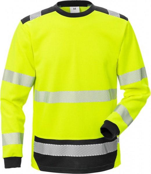Fristads 114100 High Vis T-Shirt long sleeve 7724 THV
