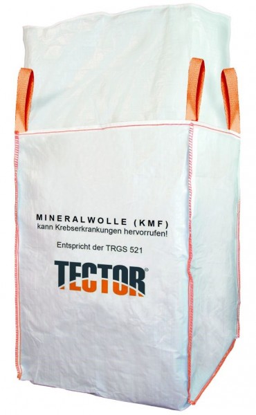 Tector 84672 Big bag mineral wool 125 x 125 x 150 cm with imprint