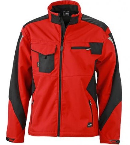 James & Nicholson JN844 Workwear Softshell Jacket in 9 Colours