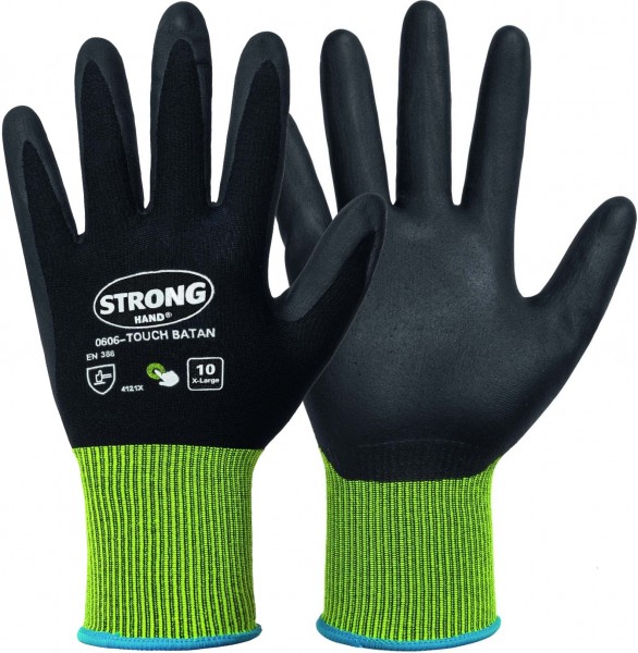 Stronghand 0606 Touch Batan nitrile protective gloves touch screen capable