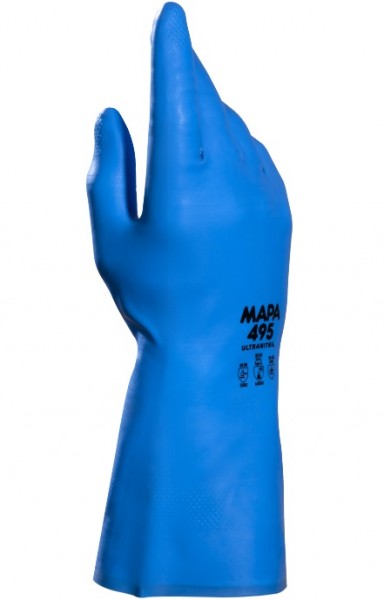 Mapa Ultrafood 495 Nitrile chemical protective gloves