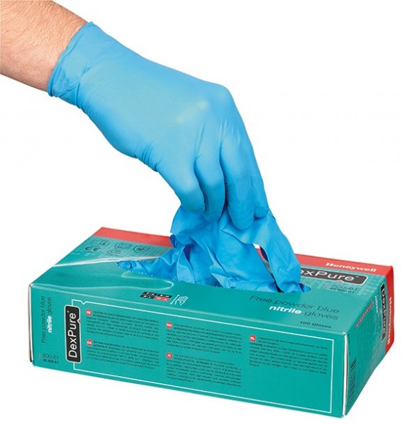 Honeywell Dexpure 800-81 4580081 disposable nitrile gloves