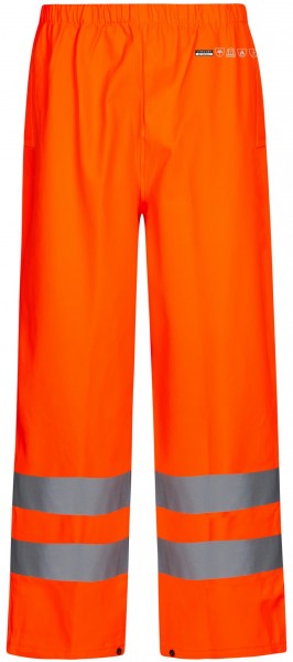 Lyngsøe FR-LR252 heavy duty flame retardant high visibility rain pants