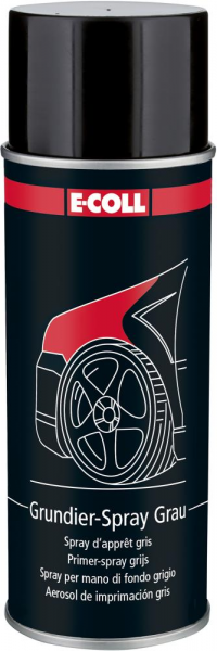 E-COLL Primer spray 400 ml spray can grey