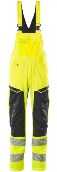 Mascot ACCELERATE SAFE 19569-236 High visibility dungarees with knee pockets