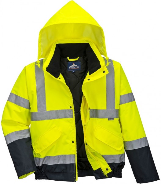 Portwest S266 two-tone warning protection pilot jacket