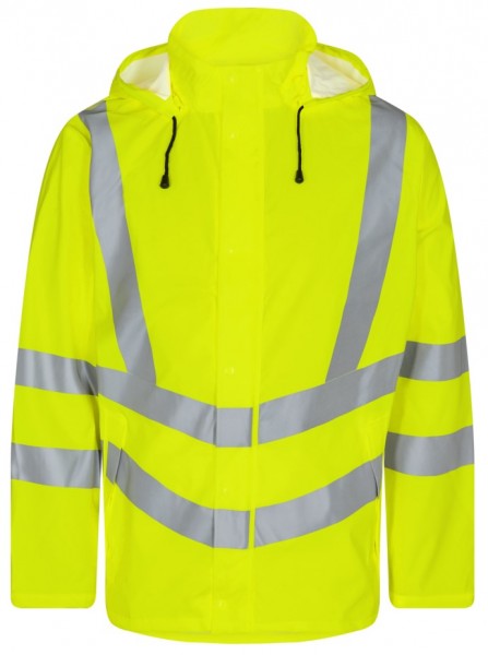 Engel 1921-102 Safety rain jacket with high-visibility protection