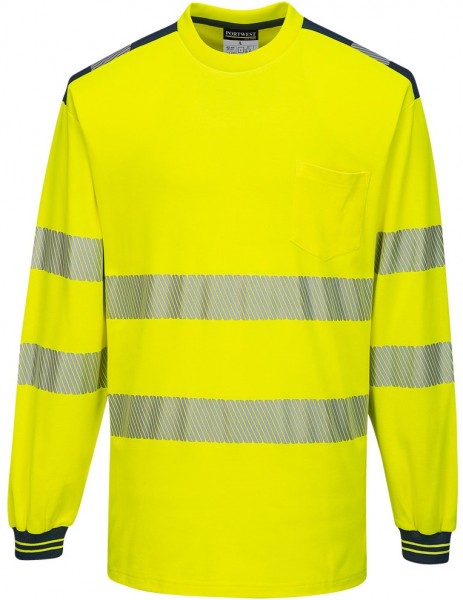 Portwest T185 PW3 Hi-Vis T-Shirt long sleeve