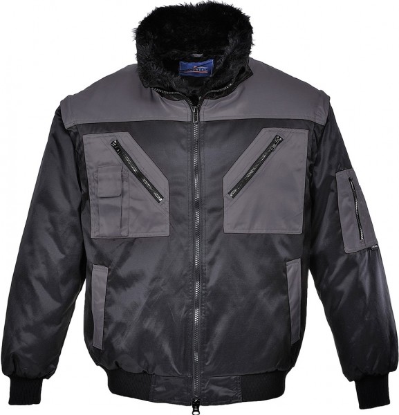 Portwest PJ20 two-tone pilot jacket 4 in 1
