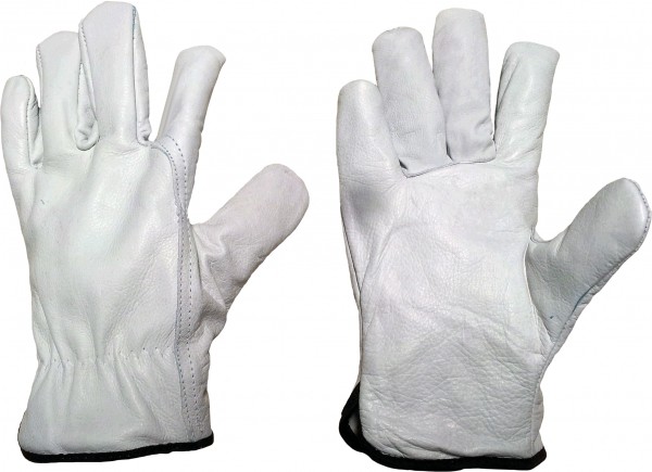 Super Worker Cowhide Full Leather Officer Protection Gloves
