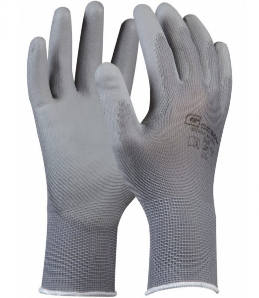 Gebol Micro Flex Grey PU protective gloves