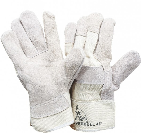 Superbull 4 TOP 1147 cowhide core split leather protective gloves