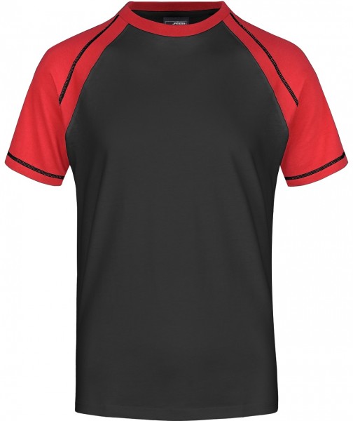 James & Nicholson JN010 Men Raglan T-Shirt in 8 Colors