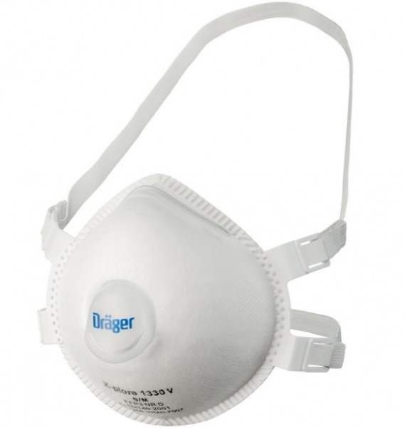 Dräger X-plore 1330 FFP3 NR D V fine dust mask S/M 3951216