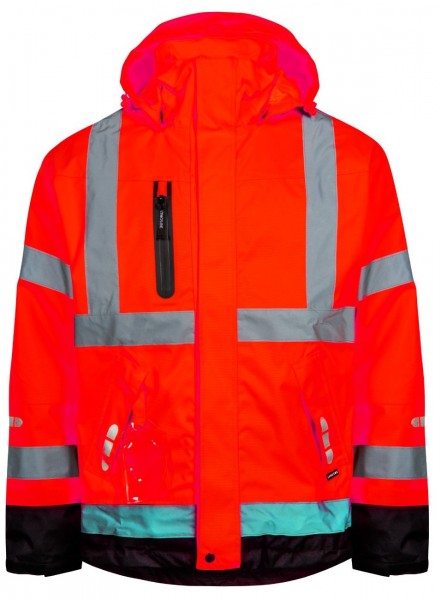 Lyngsøe FOX9057 high visibility rain jacket