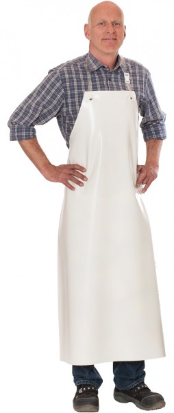 Guttasyn PVC grease skirt white FR 5/12 Dimensions 90x120 cm Thickness 0.5 mm