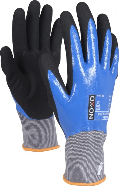 OX-ON Flexible Supreme 1604 (Zeal) protective gloves with nitrile coating
