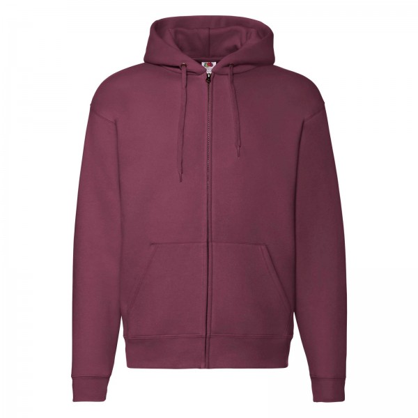 Fruit of The Loom Premium Hooded Sweat Jacket in 9 colours