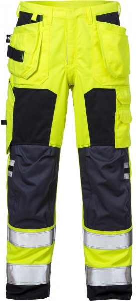Fristads 122196 Flamestat High Vis Craftsman Trousers Ladies Cl. 2 2775 ATHS