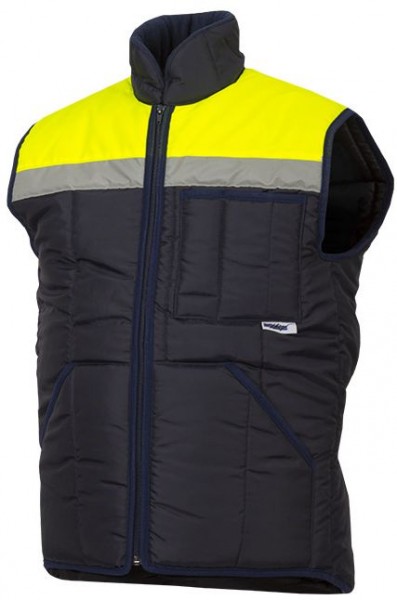 IBV 15.310bg quilted vest high visibility protection down to -10°C