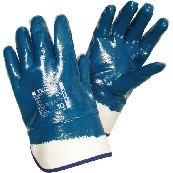 ejendals Tegera 2805 nitrile protective gloves fully coated