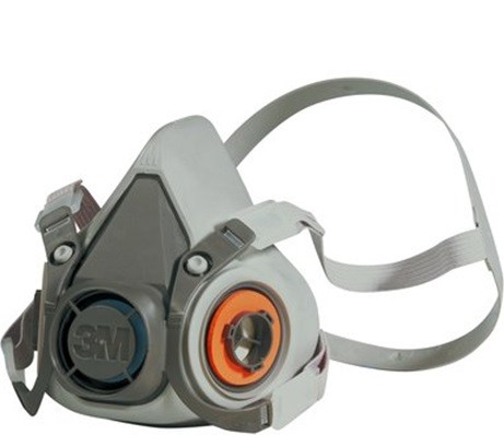 3M half mask 6200M size M