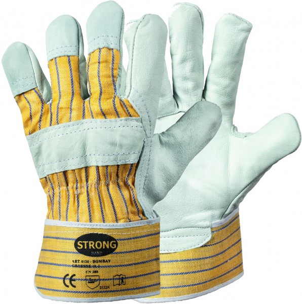 Stronghand Bombay 0158 cowhide full leather gloves